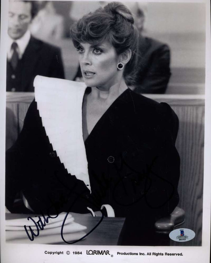 Linda Gray Dallas Bas Beckett Authentic Signed 8x10 Photo Autograph