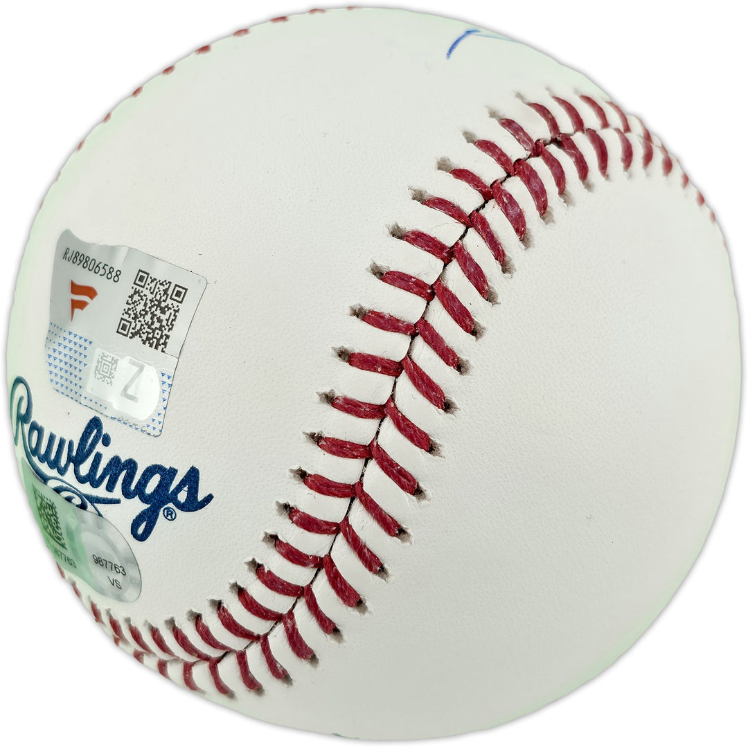 Roman Anthony Signed MLB Baseball Red Sox (Smudged) MLB Holo #VS987763