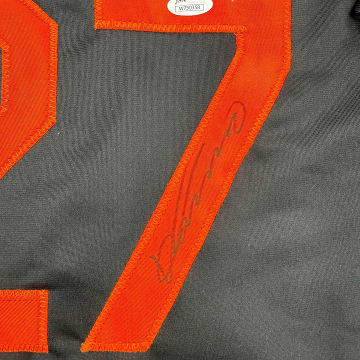 Autographed/Signed Vladimir Guerrero Baltimore Black Jersey JSA COA