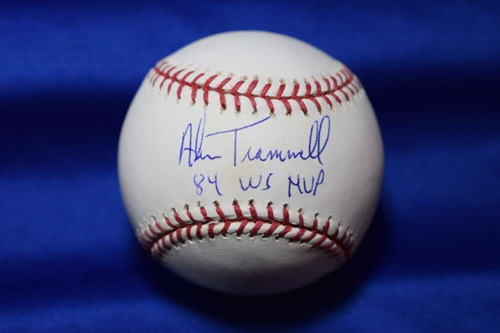 Alan Trammell PSA DNA Autograph Major League OML Signed Baseball 84 WS MVP