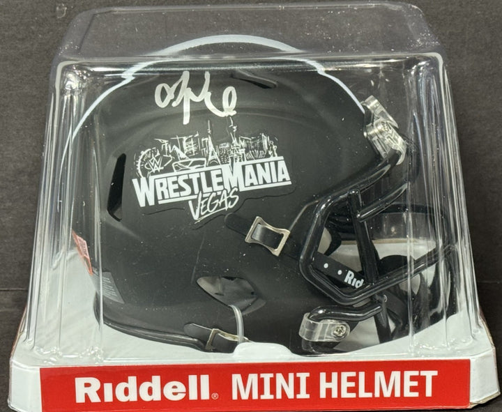 Nikki Bella Signed Riddell Wrestlemania 42 Mini Helmet LE /25 Auto Fanatics COA