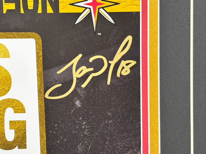 Marc-Andre Fleury Neal Karlsson Engelland Signed 1st Poster 2017 Vegas Knights