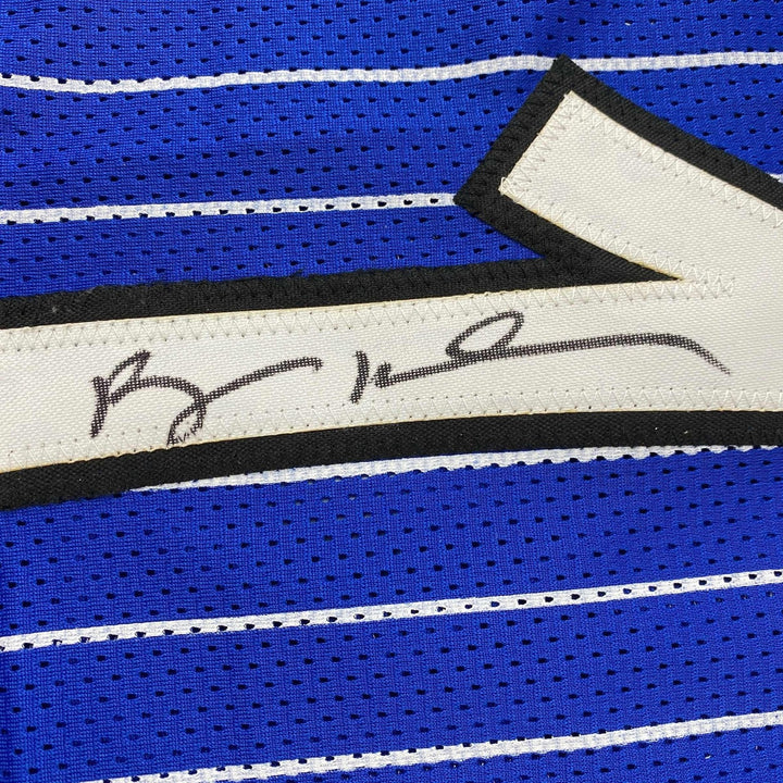 Autographed/Signed Anfernee Penny Hardaway Orlando Blue Jersey PSA/DNA COA