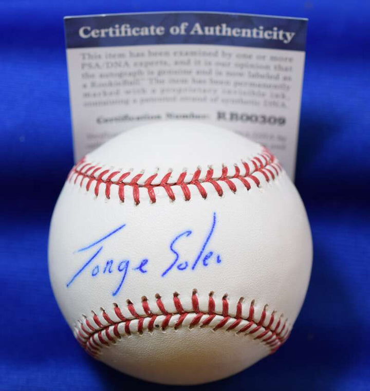 Jorge Soler PSA DNA Autograph Major League Signed Baseball
