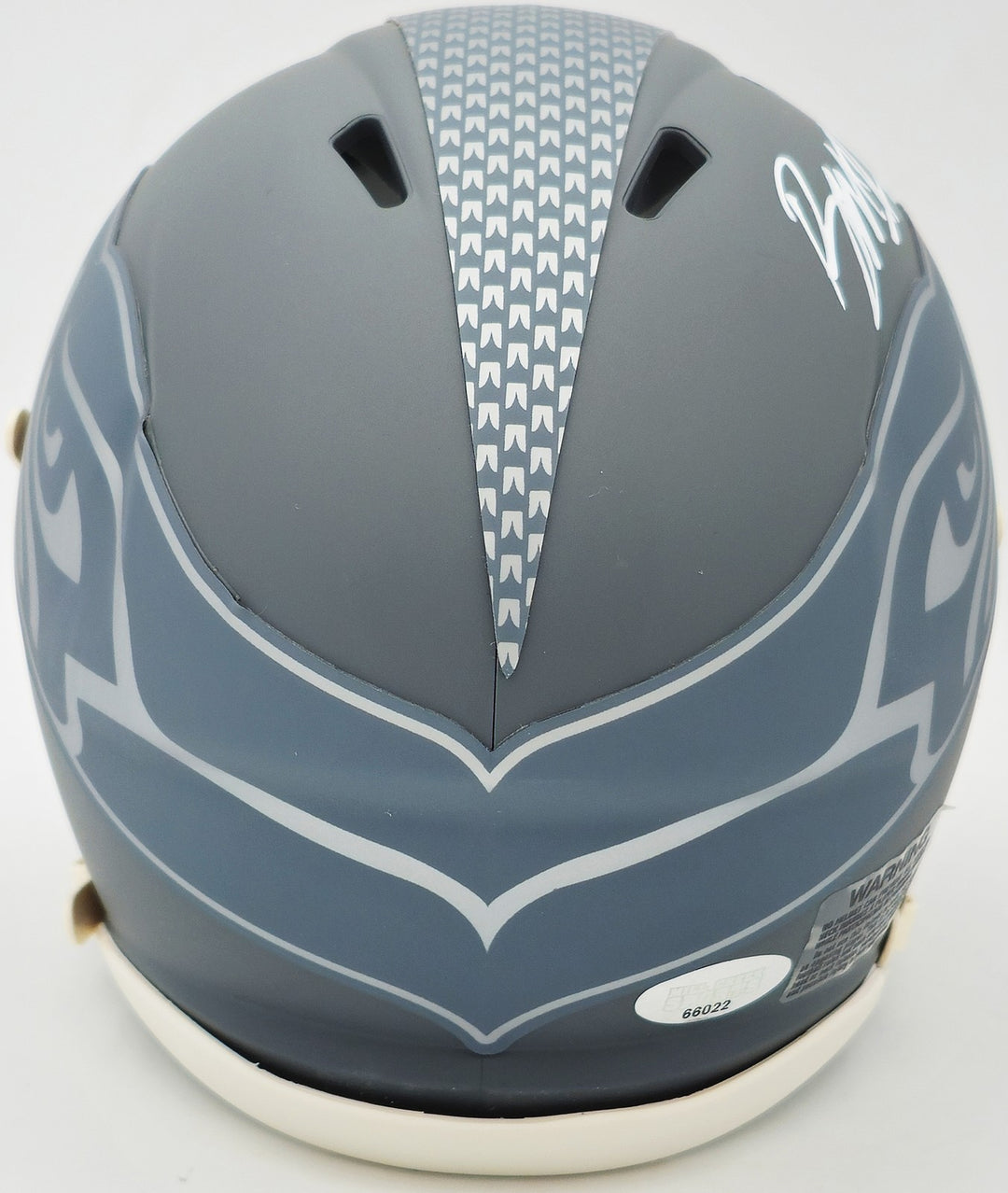 Byron Murphy II Signed Seattle Seahawks Slate Gray Speed Mini Helmet MCS Holo