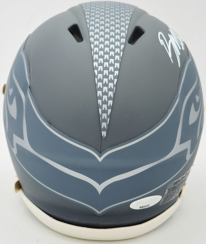 Byron Murphy II Signed Seattle Seahawks Slate Gray Speed Mini Helmet MCS Holo