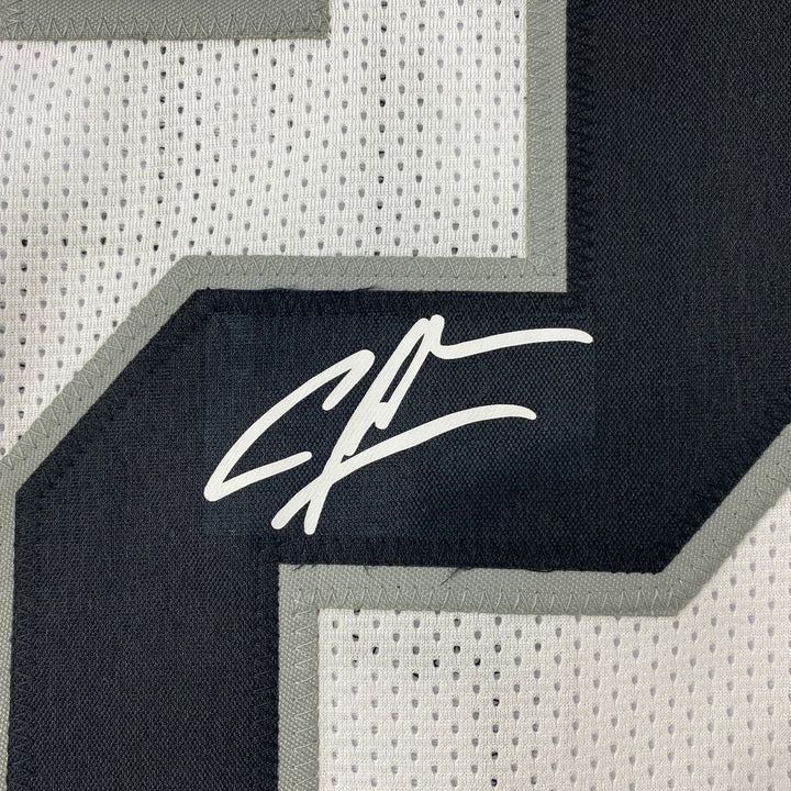 Facsimile Autographed Charles Woodson Oakland Vegas White Reprint Jersey Mens XL