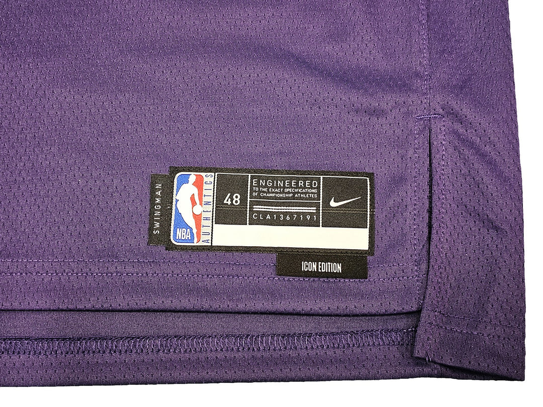 Phoenix Suns Kevin Durant Signed Purple Nike Icon Edition Jersey Size 48 Beckett