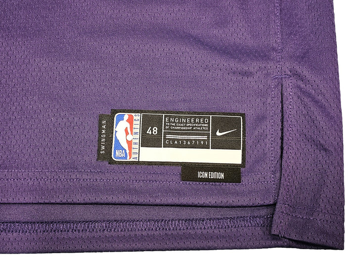 Phoenix Suns Kevin Durant Signed Purple Nike Icon Edition Jersey Size 48 Beckett