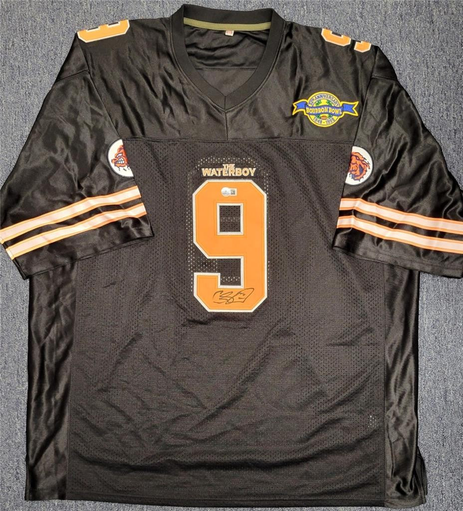 Adam Sandler signed Waterboy Bobby Boucher Jersey autograph ~ Beckett BAS