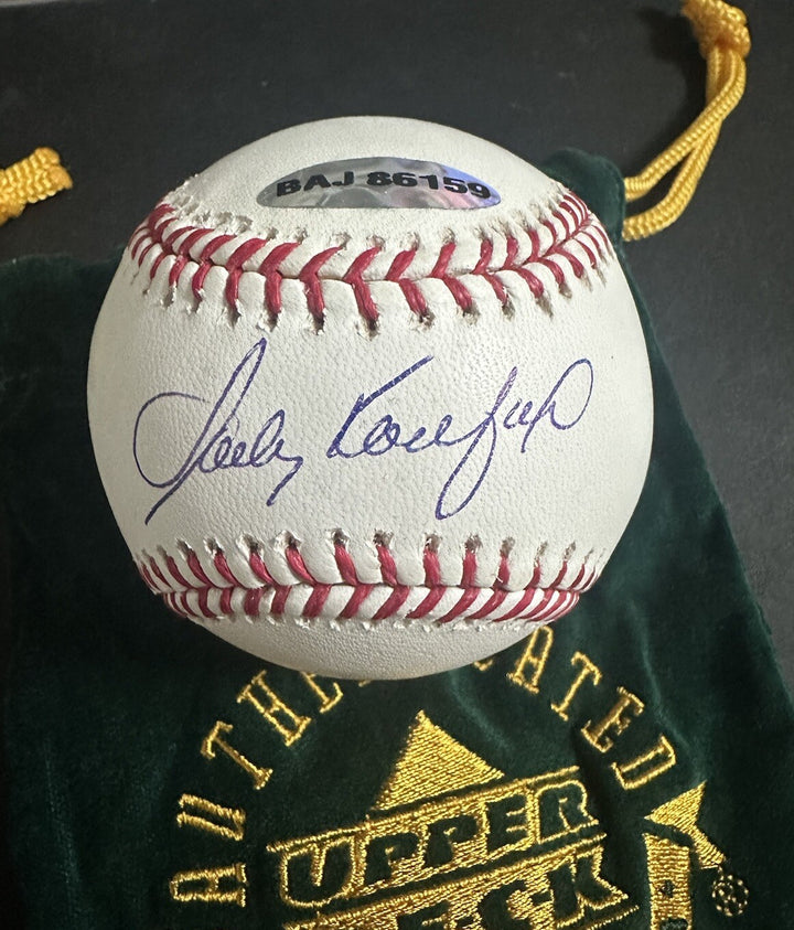 Sandy Koufax Dodgers Signed MLB Baseball UDA Upper Deck Authentic Gem Mint Auto