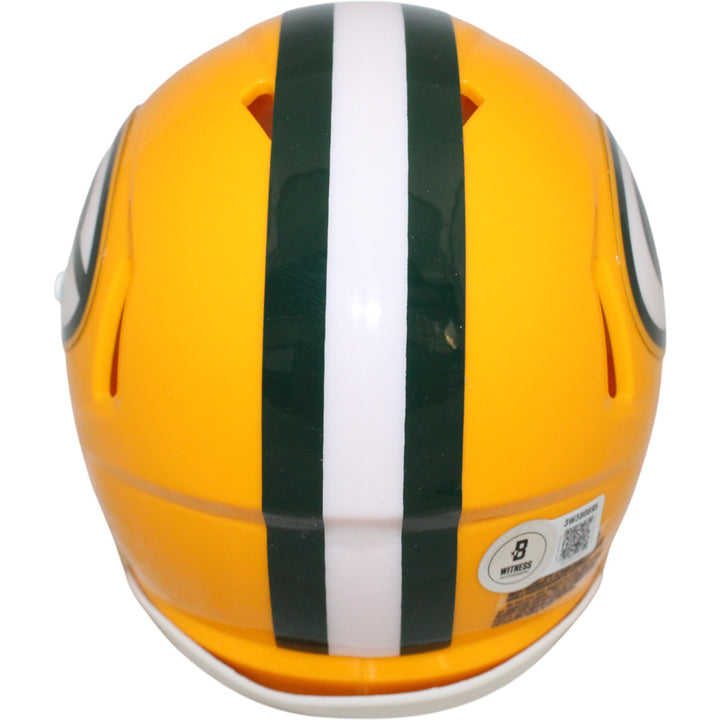 Julius Peppers Autographed Green Bay Packers Mini Helmet Beckett Witness 51777