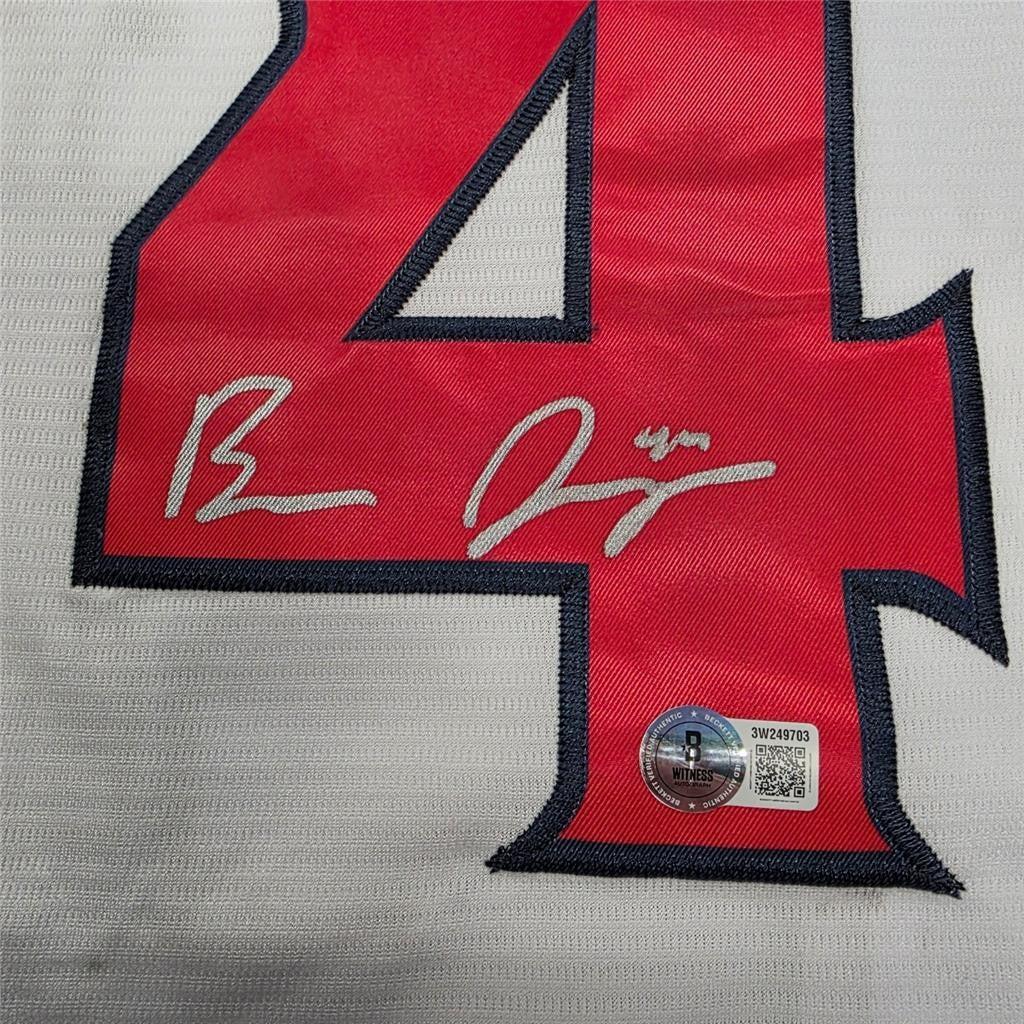 Ben Joyce signed Angels Jersey autograph ~ Beckett BAS