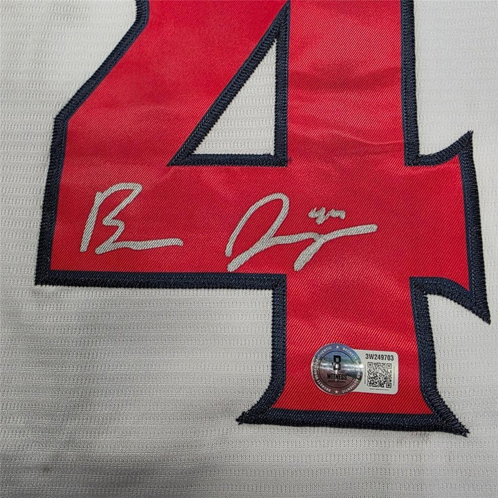 Ben Joyce signed Angels Jersey autograph ~ Beckett BAS