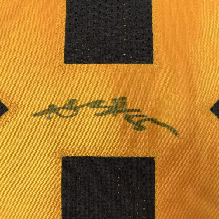 Signed Antonio Brown Pittsburgh Steelers CR Black Jersey JSA COA