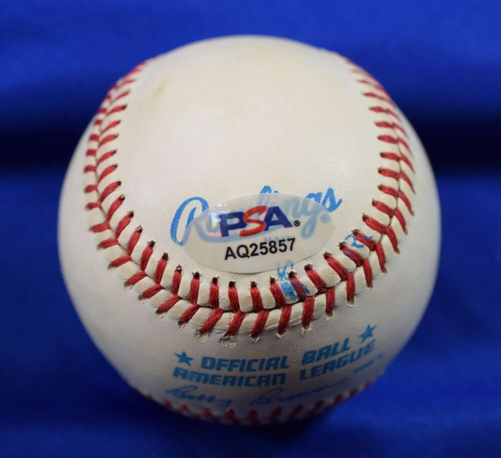 Bo Jackson PSA DNA Autograph Official American League OAL Signed Baseball