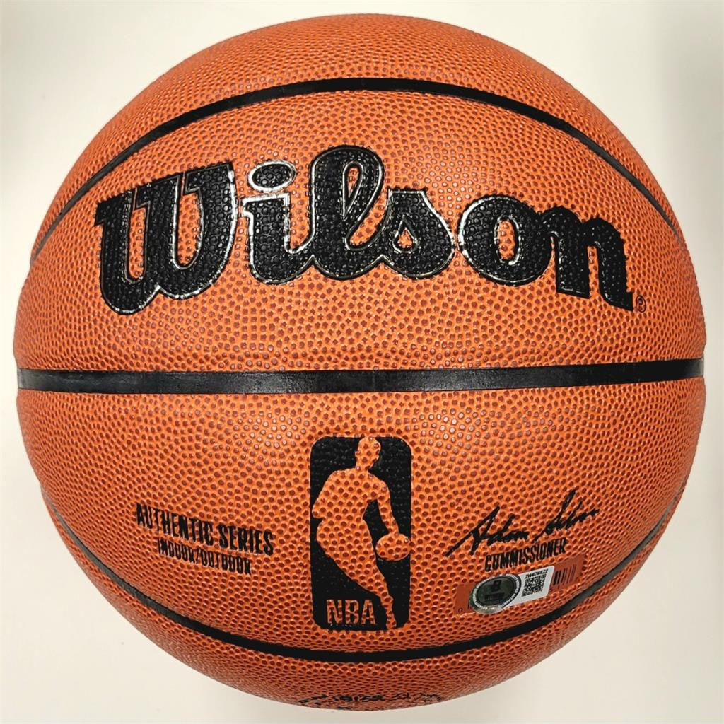Rasheed Wallace signed Wilson Replica NBA Basketball autograph ~ BAS Beckett