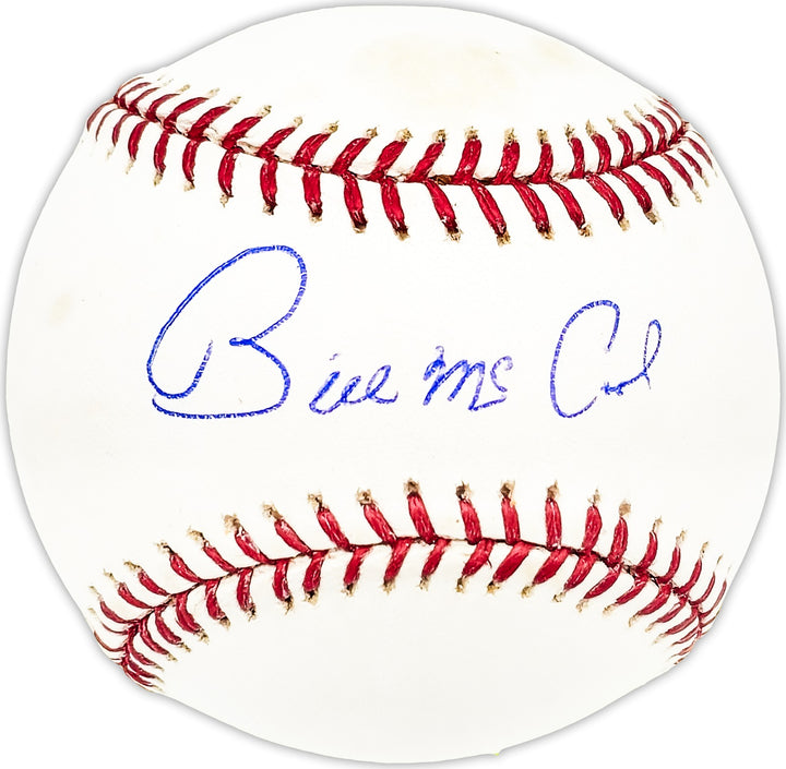 Bill McCool Signed MLB Baseball St. Louis Cardinals, San Diego Padres Beckett QR