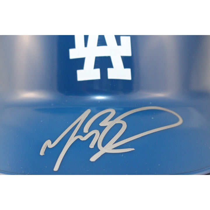 Mookie Betts Autographed Los Angeles Dodgers Rawlings Mini Helmet Fanatics 53691