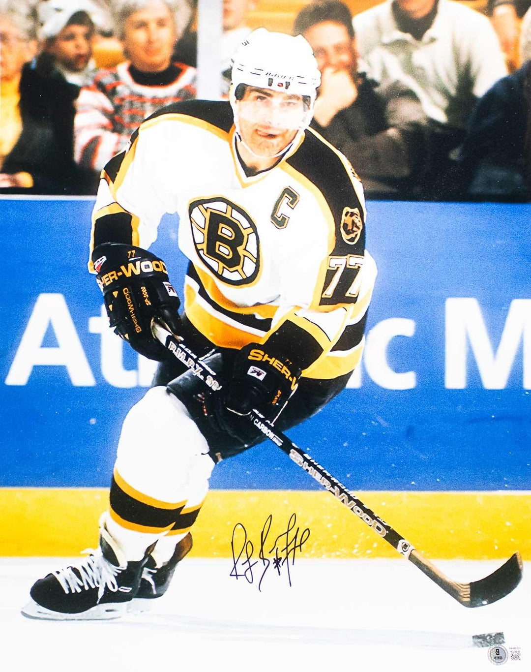 Ray Bourque Signed 16x20 Boston Bruins Photo BAS