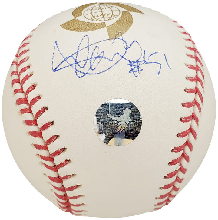 Ichiro Suzuki 2009 WBC Seattle Mariners "#51" Signed Baseball Beckett BAS