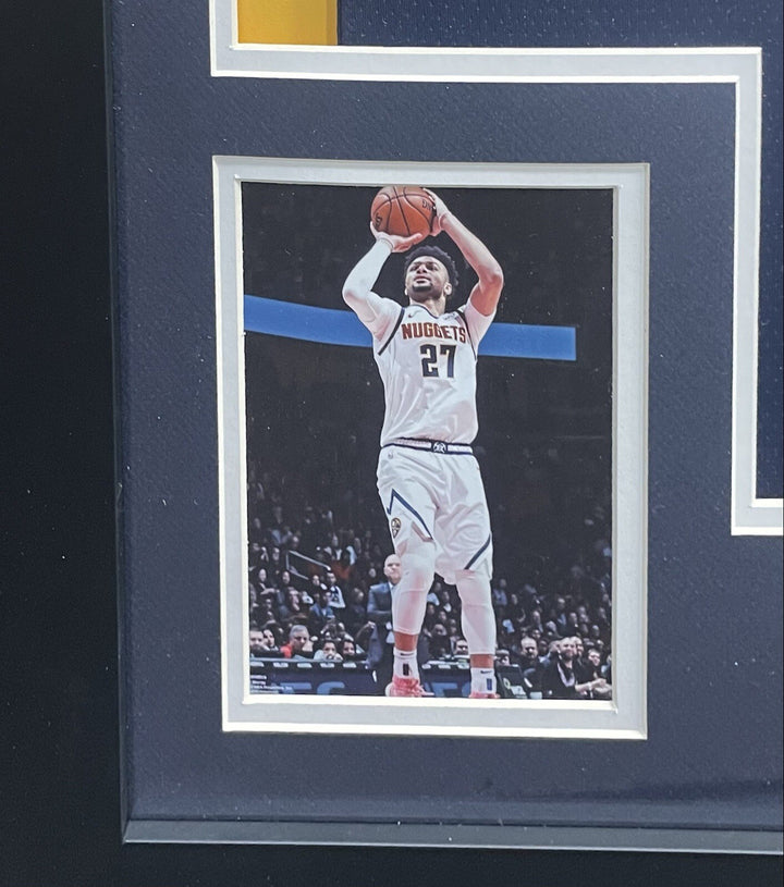 Jamal Murray Signed Framed Nuggets Mixtape Jersey Auto NBA Champion Fanatics COA