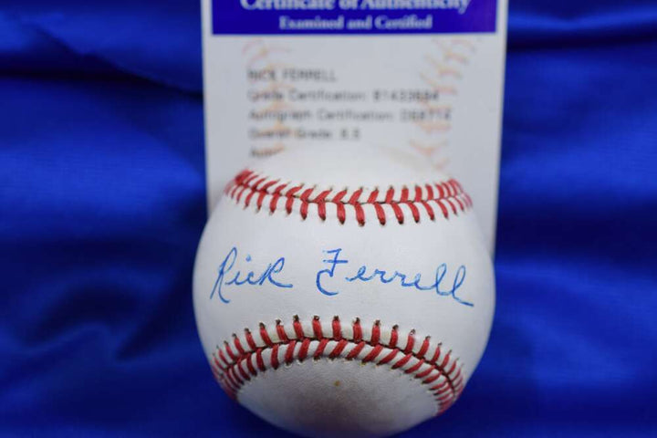 Rick Ferrell PSA DNA Autograph American League Signed Baseball