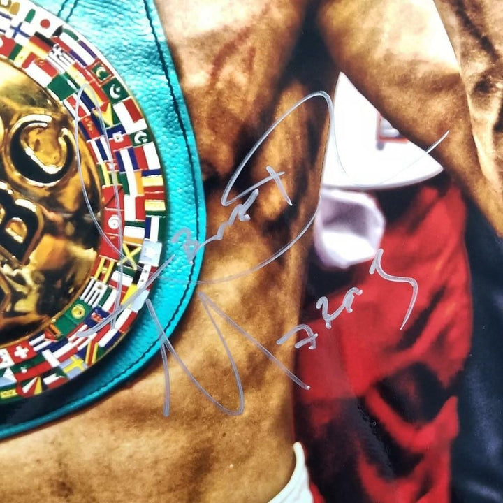 Abner Mares signed 16x20 Photo WBC Boxing Autograph ~ Beckett BAS COA