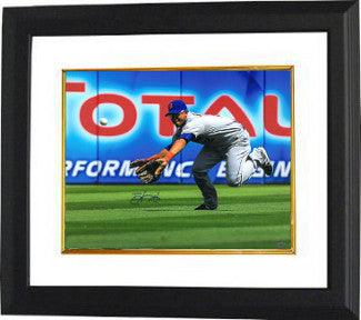 Juan Lagares signed New York Mets 16x20 Photo Custom Framed - Leaf Authentics