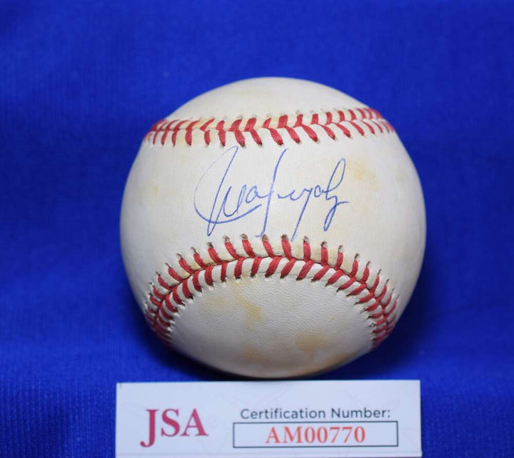 Juan Gonzalez JSA Cert Autograph American League Signed Baseball