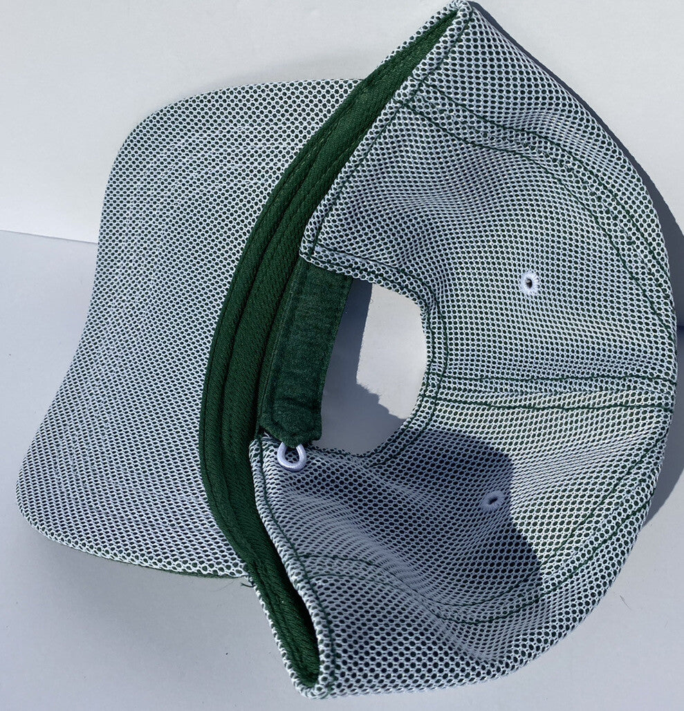 2025 MASTERS HEATHERED GREEN PERFORMANCE MESH BACK HAT AUGUSTA NATIONAL GOLF NEW