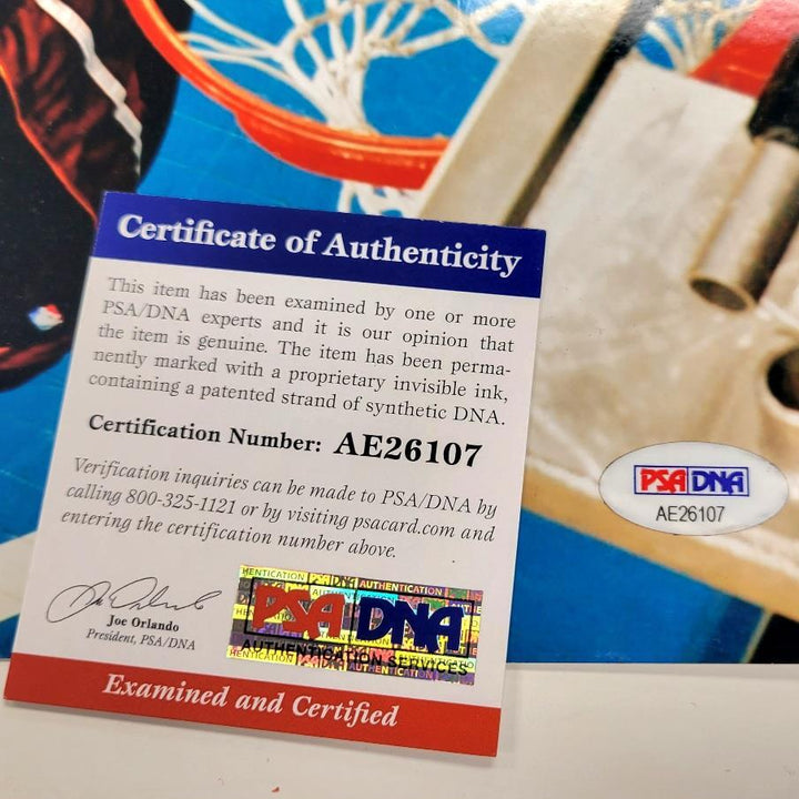 Dwyane Wade signed Miami Heat 16x20 photo Big Autograph PSA *READ*