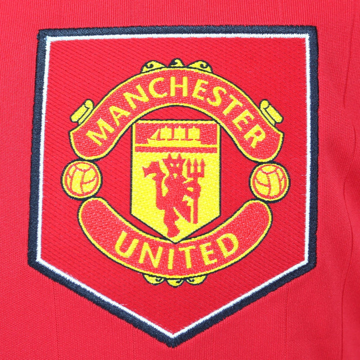 David Beckham Autographed Manchester United Red Adidas Jersey Panini Signed ManU