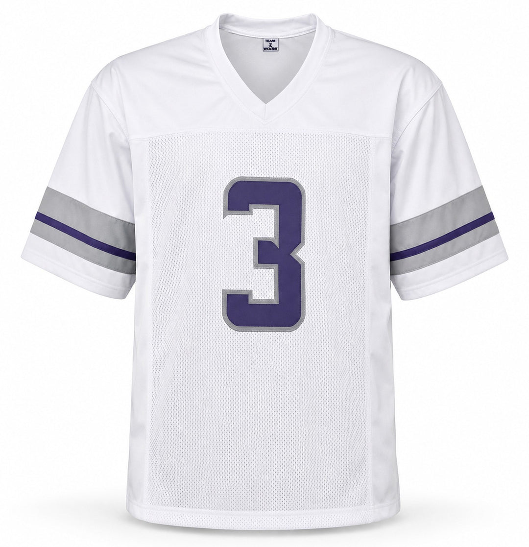 Minnesota Vikings Jordan Addison Signed White Jersey JSA Witness