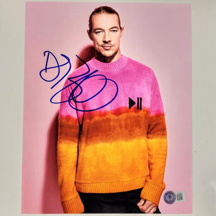 Diplo signed 8x10 photo Major Lazer DJ autograph ~ Beckett BAS Holo