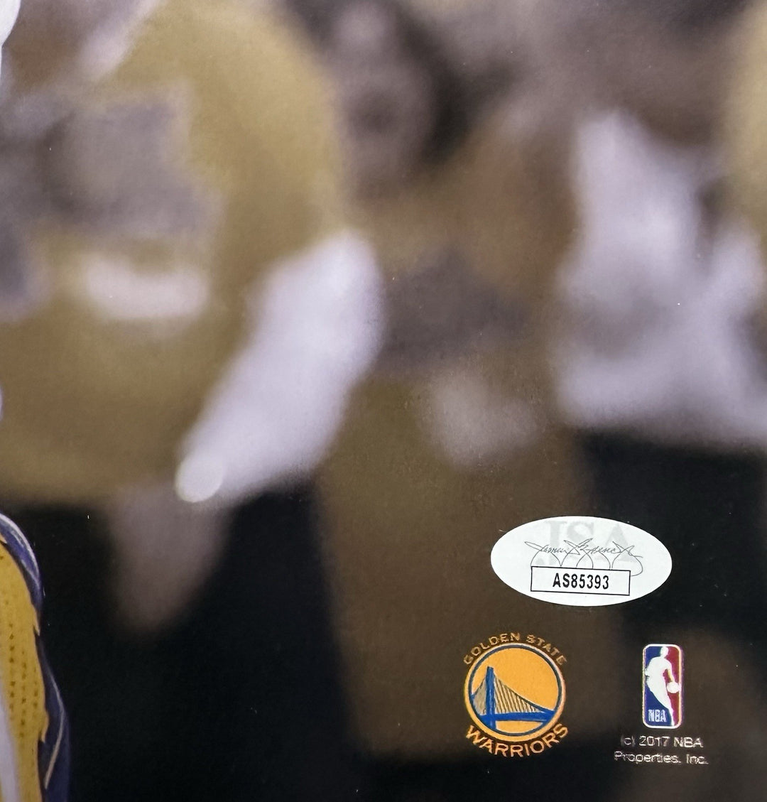Stephen Curry Signed Framed 16x20 Steiner Photo Warriors Mint Autograph JSA COA