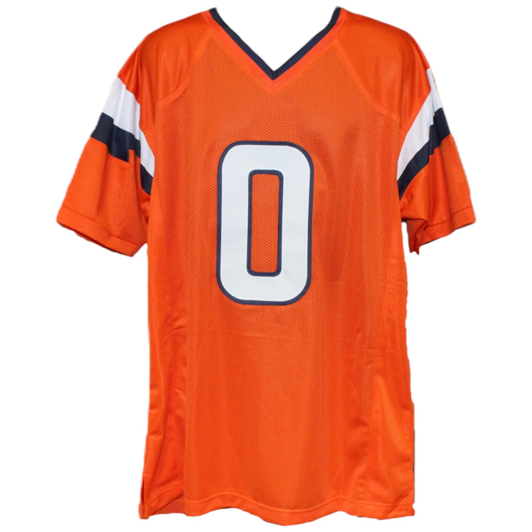 Jonathon Cooper Autographed/Signed Pro Orange XL White Jersey Beckett W 52900