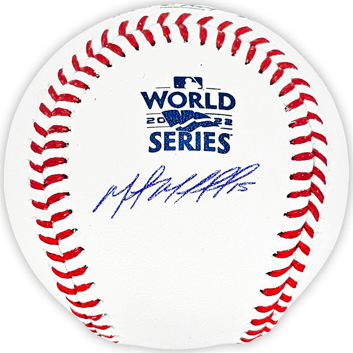 Martin Maldonado Signed Official 2022 WS MLB Baseball Houston Astros Beckett Wit