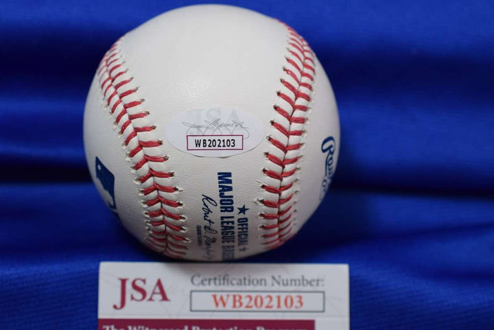 Scott Rolen JSA Coa Autograph Major League Signed Baseball HOF 23