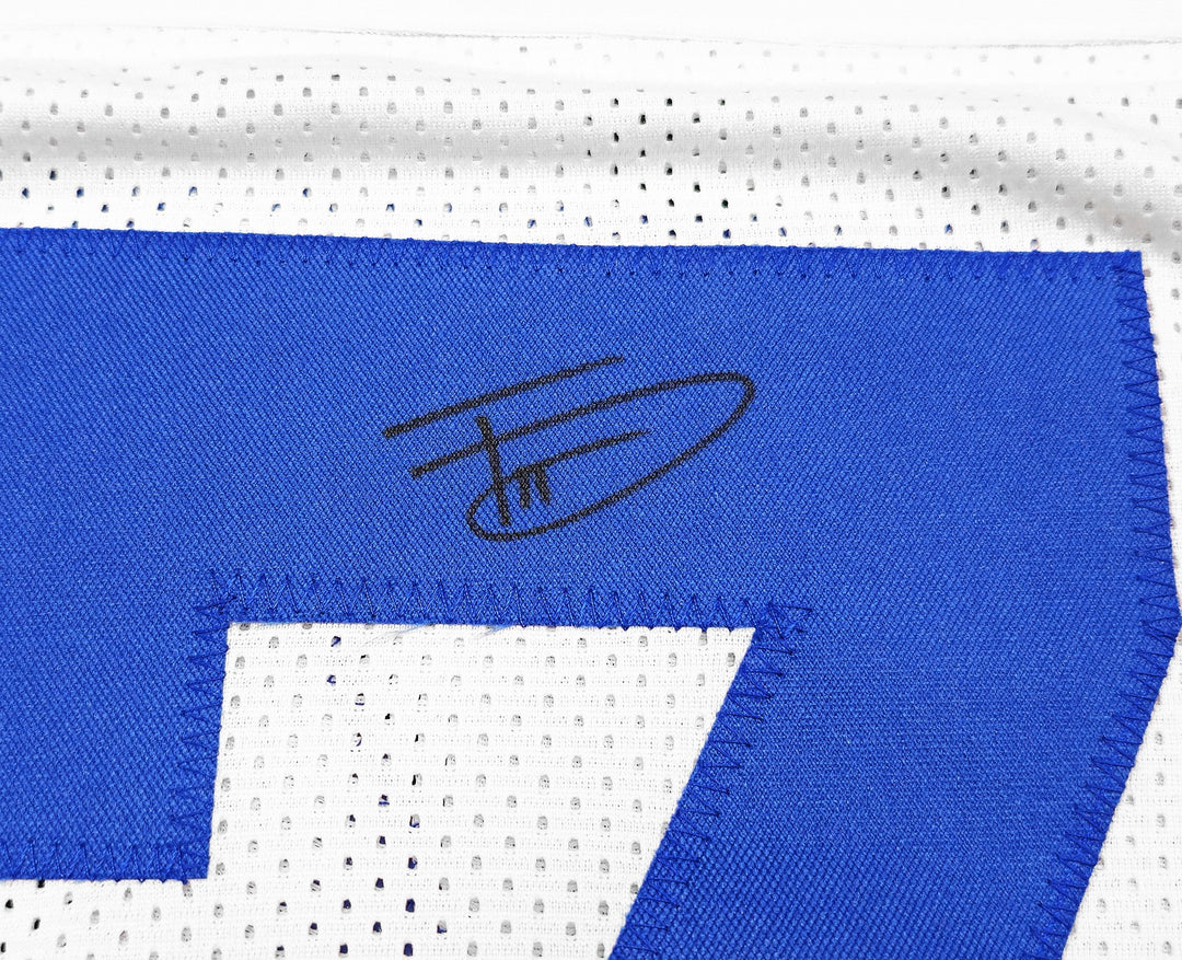 Dallas Cowboys Trevon Diggs Autographed Signed White Jersey PSA/DNA