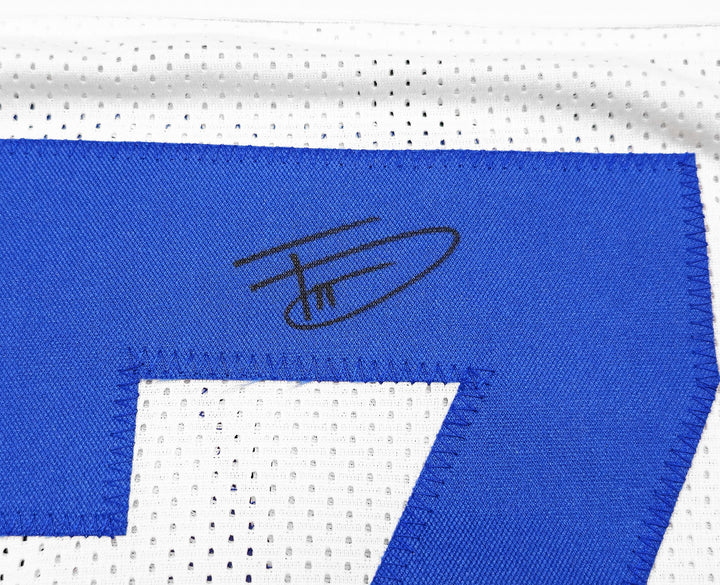 Dallas Cowboys Trevon Diggs Autographed Signed White Jersey PSA/DNA