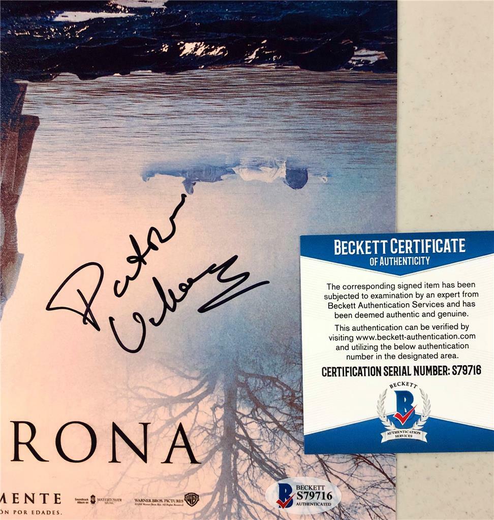 Patricia Velasquez signed La Llorona 11x17 movie poster photo ~ Beckett BAS COA