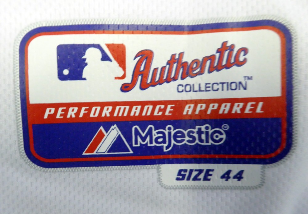 Miami Marlins Ichiro Suzuki Signed White Majestic Cool Base Jersey Size 44 IS