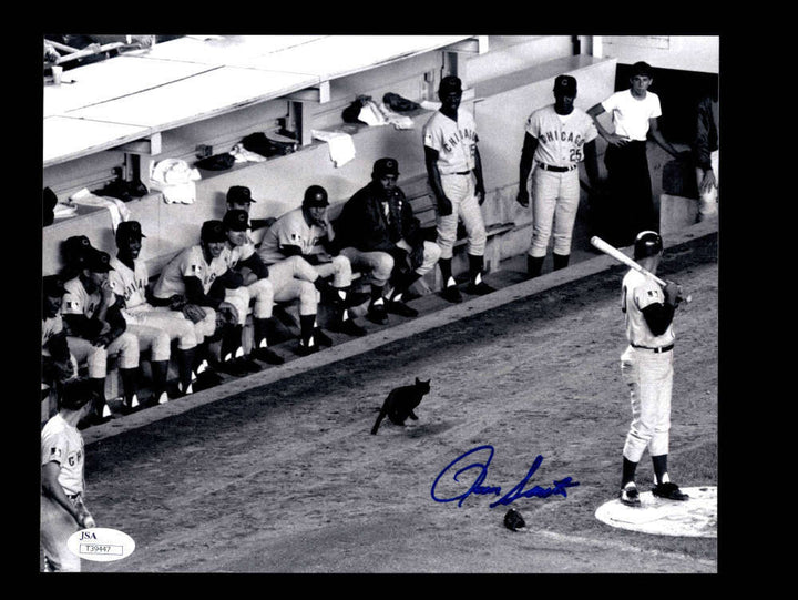 Ron Santo JSA Signed 8x10 Photo Cubs Autograph