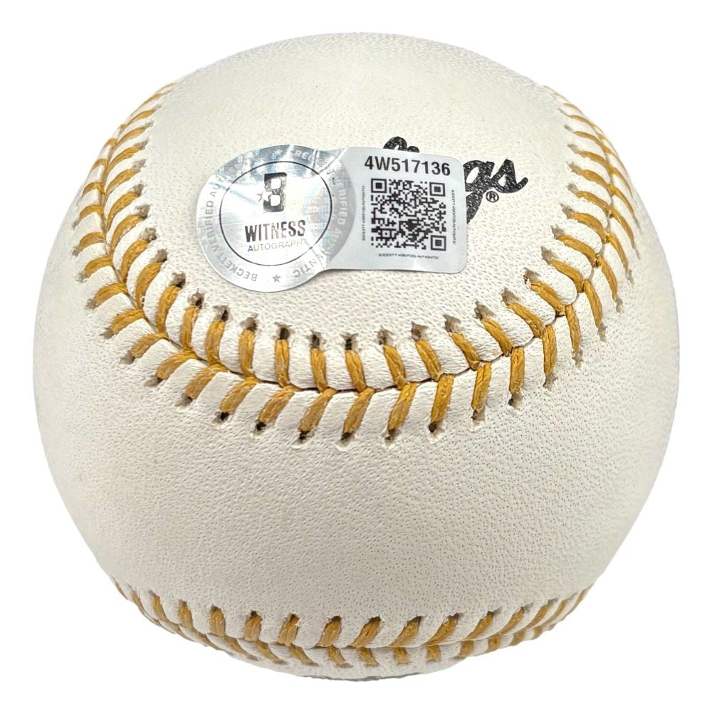 Alex Bregman Chicago Cubs Signed Rawlings Gold Glove Baseball BAS
