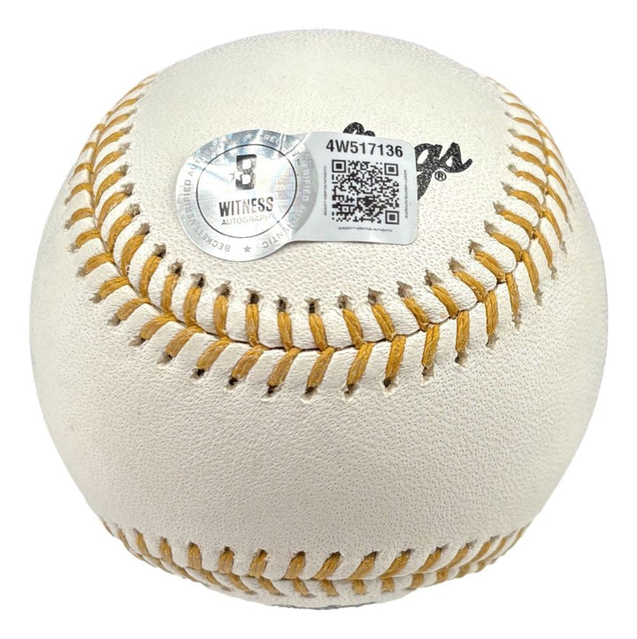 Alex Bregman Chicago Cubs Signed Rawlings Gold Glove Baseball BAS