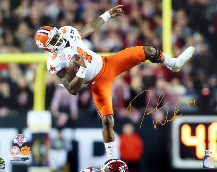 Deshaun Watson Signed 16x20 Photo Clemson Tigers Beckett BAS
