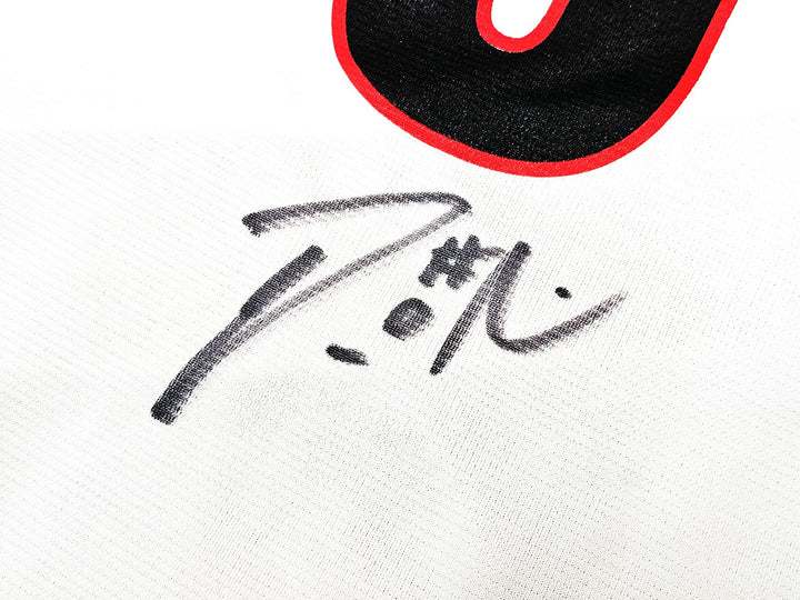 Portland Trailblazers Damian Lillard Auto White Fanatics Jersey Size XL Beckett