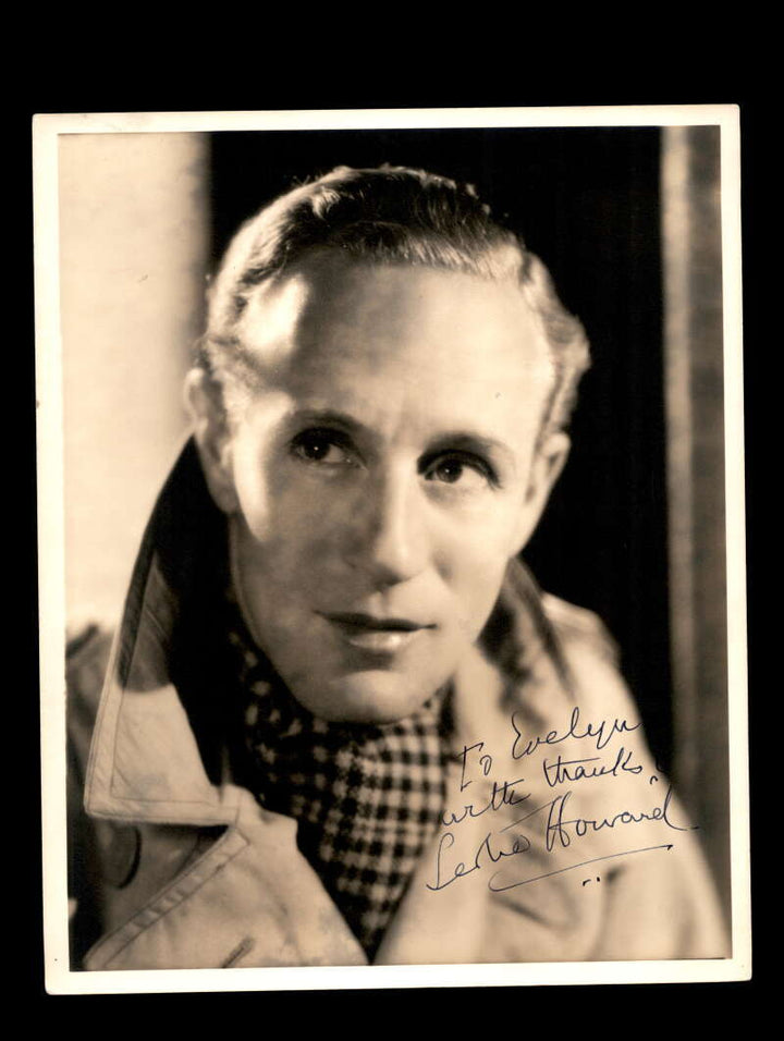 Leslie Howard PSA DNA Coa Signed 8x10 Photo Gone With The Wind Autograph