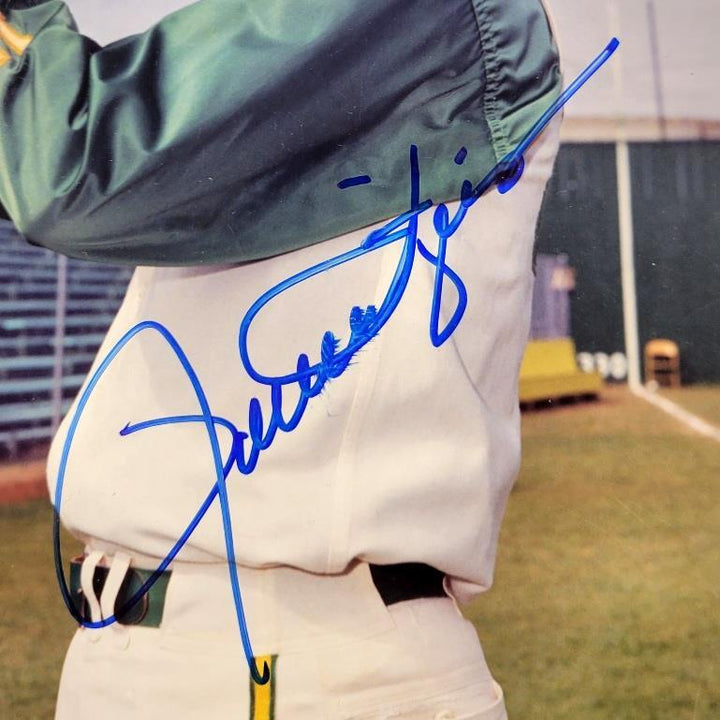 Rollie Fingers signed Oakland A's 8x10 photo autograph ~ BAS Beckett coa *READ*